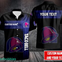 Taco Bell 3D Printing Hawaii Shirt Button Shirt Custom Name Product Photo 1