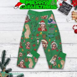 Taylor Swift Christmas Have Yourself A Merry Swiftmas Fleece Pajamas Set Full Print Christmas For Women image Taylor Swift Christmas Have Yourself A Merry Swiftmas Fleece Pajamas Set Full Print Christmas For Women - Taylor Swift Christmas Have Yourself A Merry Swiftmas Fleece Pajamas Set-4