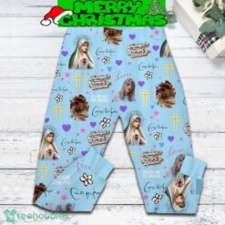 Taylor Swift Follow God Not Others Thankful Grateful Blessed Pajamas Set For Women Gift Christmas image Taylor Swift Follow God Not Others Thankful Grateful Blessed Pajamas Set For Women Gift Christmas - Taylor Swift Follow God Not Others Thankful Grateful Blessed Pajamas Set-3