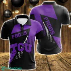 TCU Horned Frogs 3D Polo Shirt For Team Sport Gift For Men Product Photo 1