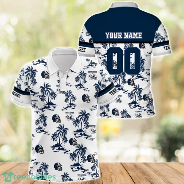Tennessee Football Polo Shirt Full Printing Custom Name And Number Product Photo 1