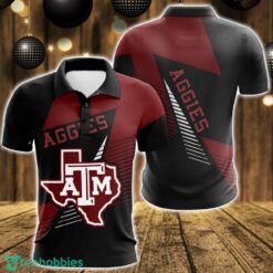 Texas A&M Aggies 3D Polo Shirt For Team Sport Gift For Men Product Photo 1