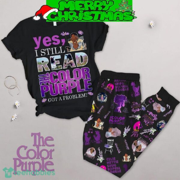 The Color Purple I Still Read Fleece Pajamas Set For Women Gift Christmas - The Color Purple I Still Read Fleece Pajamas Set-1