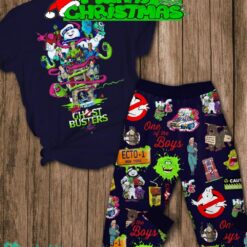 The Real Ghostbusters One Of The Boys Fleece Pajamas Set For Christmas - The Real Ghostbusters One Of The Boys Fleece Pajamas Set-1