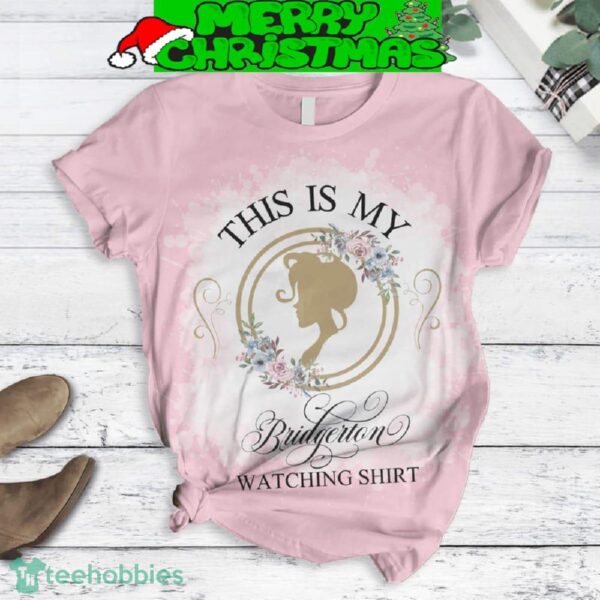 This Is My Bridgerton Watching Shirt Fleece Pajamas Set For Christmas - This Is My Bridgerton Watching Shirt Fleece Pajamas Set-2