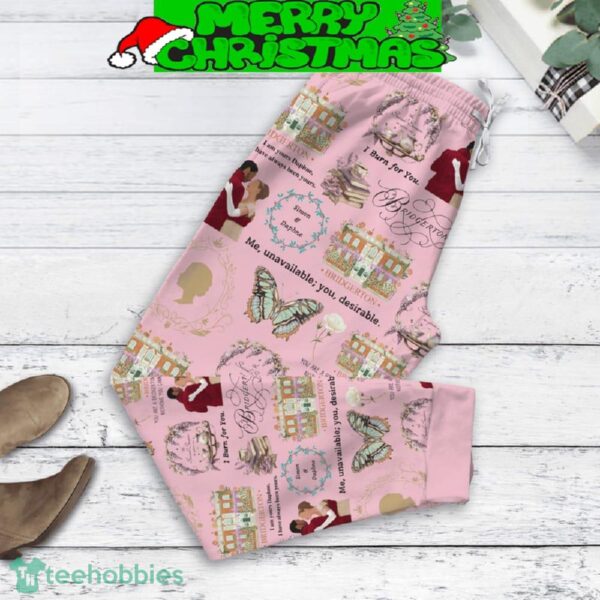 This Is My Bridgerton Watching Shirt Fleece Pajamas Set For Christmas - This Is My Bridgerton Watching Shirt Fleece Pajamas Set-3