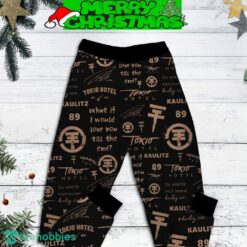 Tokio Hotel Durch Den Monsun Fleece Pajamas Set For Women Gift Christmas - Tokio Hotel Durch Den Monsun Fleece Pajamas Set-2