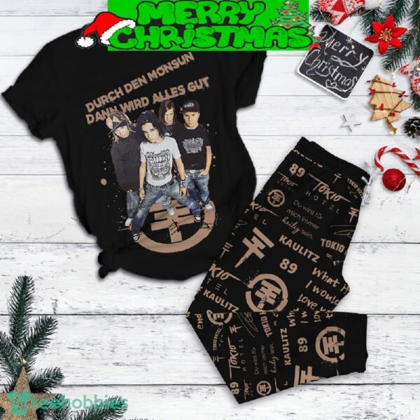 Tokio Hotel Durch Den Monsun Fleece Pajamas Set For Women Gift Christmas - Tokio Hotel Durch Den Monsun Fleece Pajamas Set-1