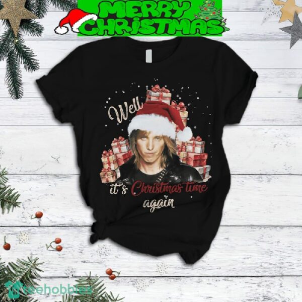 Tom Petty It’s Christmas Time Again Fleece Pajamas Set Men Women For Fans - Tom Petty It’s Christmas Time Again Fleece Pajamas Set-4
