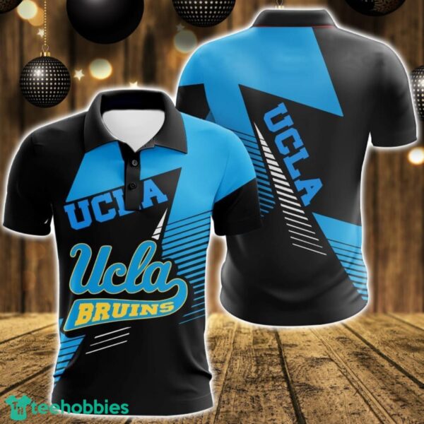 UCLA Bruins 3D Polo Shirt For Team Sport Gift For Men Product Photo 1
