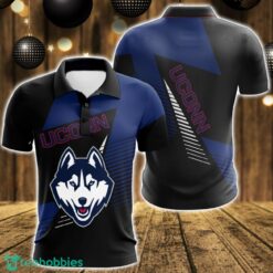 Uconn Huskies 3D Polo Shirt For Team Sport Gift For Men Product Photo 1