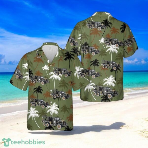 US Army Medium Wrecker Hawaiian Shirt Beachwear Gift For Military Personnel Product Photo 1