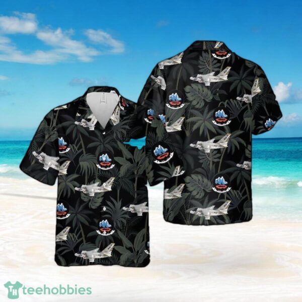 US Navy Lockheed Viking Of Hawaiian Shirt Gift For Military Personnel Product Photo 1