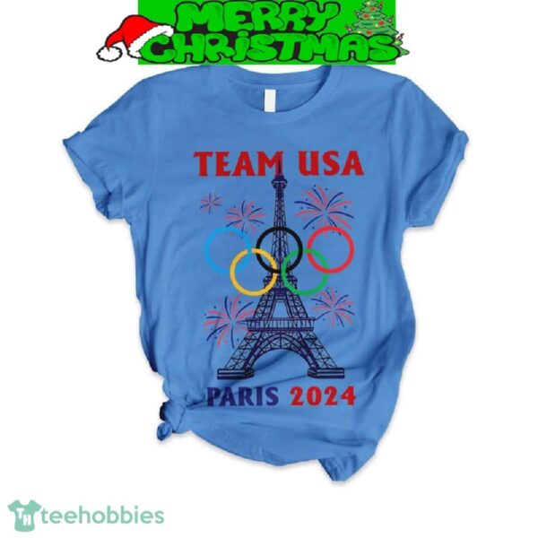 USA Olympic Paris 2024 Best Team Fleece Pajamas Set Gift Family - USA Olympic Paris 2024 Best Team Fleece Pajamas Set-5