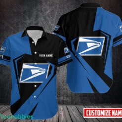 Usps Hawaii Shirt Classic Button Shirt Custom Name Product Photo 1
