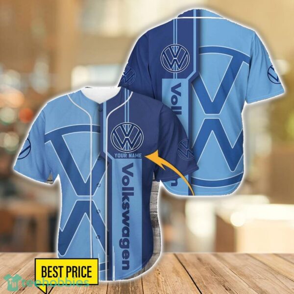 Volkswagen New Baseball Jersey Shirt For Car Lovers Gift Custom Name Product Photo 1