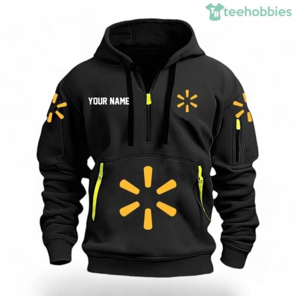 Walmart Logo Brand 2D Quarter Zip Hoodie Gift For Fans Product Photo 1