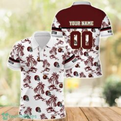Washington Football Polo Shirt Full Printing Custom Name And Number Product Photo 1