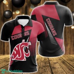 Washington State Cougars 3D Polo Shirt For Team Sport Gift For Men Product Photo 1