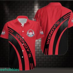 Wendy's Logo 3D Printing Hawaiian Shirt For Men Women Product Photo 1