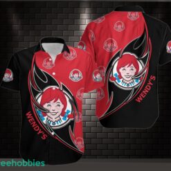 Wendy's Logo Hawaii Shirt New Designs Hawaiian Shirt Product Photo 1