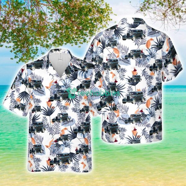 1937 Ford Model Y Hot Rod Beach Gift Hawaiian Shirt Product Photo 1