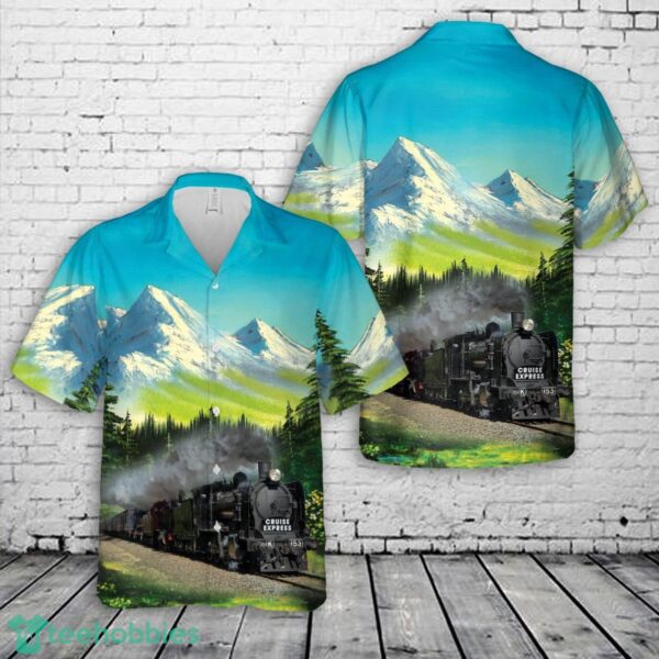 2021 Southern Steam Spectacular with K153 & K190 Hawaiian Shirt Product Photo 1