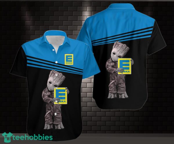 3D All Over Printed edeka Hawaii Shirt Limited For Fans Baby Groot Product Photo 1