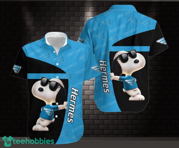 3D All Over Printed hermes europe Short Sleeve Hawaiian Shirt Product Photo 1