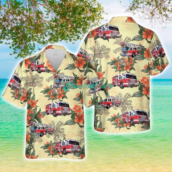Adamstown, Pennsylvania, Adamstown Fire Company Beach Gift Hawaiian Shirt Product Photo 1