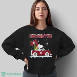 Alabama Crimson Tide Snoopy And Woodstock Driving Car Cute Snoopy Limited Edition Shirt - Sweatshirt
