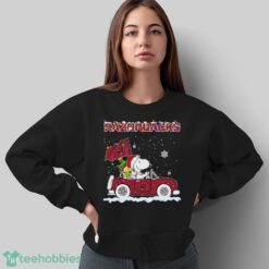 Arkansas Razorbacks Snoopy And Woodstock Driving Car Cute Snoopy Limited Edition Shirt - Sweatshirt