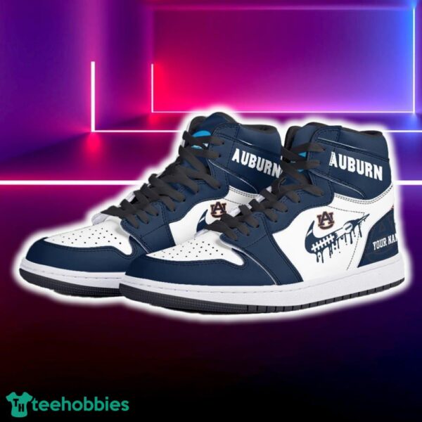 Auburn Tigers Air Jordan Hightop Shoes New Custom Name For Fans Gift Sneaker - Auburn Tigers Air Jordan Hightop Shoes Photo 5