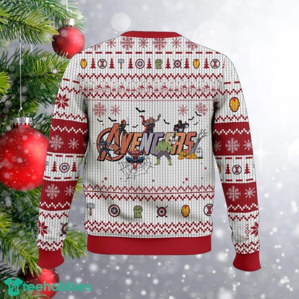 Avengers Ugly Sweater Holly Ugly Christmas Sweater Gift For Men And Women - Avengers Ugly Sweater Photo_2