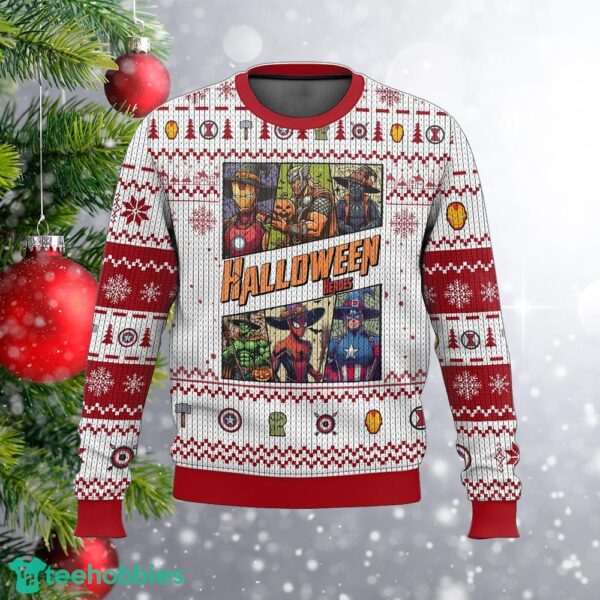 Avengers Ugly Sweater Holly Ugly Christmas Sweater Gift For Men And Women - Avengers Ugly Sweater Photo_1