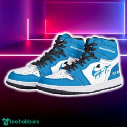 Carolina Panthers Air Jordan Hightop Shoes New Custom Name For Fans Gift Sneaker - Carolina Panthers Air Jordan Hightop Shoes Photo 5