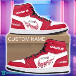 Case IH Car Air Jordan 1 Hightop Shoes New For Fans Gift AJ1 Sneaker Custom Name - Case IH Air Jordan 1 Hightop Shoes_4