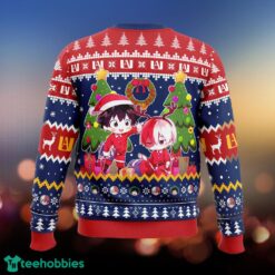 Christmas Midorya Shoto MHA Men Ugly Christmas Sweater Gift For Adult - Christmas Midorya Shoto MHA Ugly Christmas Sweater Photo_2