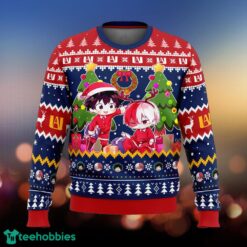 Christmas Midorya Shoto MHA Men Ugly Christmas Sweater Gift For Adult - Christmas Midorya Shoto MHA Ugly Christmas Sweater Photo_1