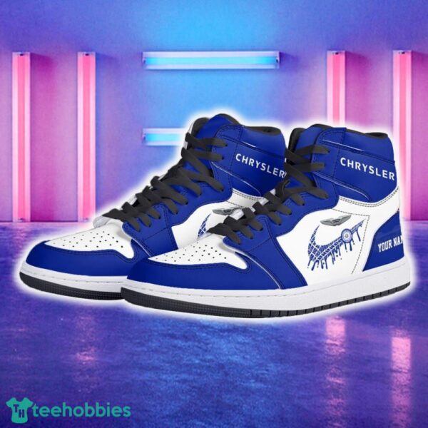 Chrysler Car Air Jordan 1 Hightop Shoes New For Fans Gift AJ1 Sneaker Custom Name - Chrysler Air Jordan 1 Hightop Shoes_5
