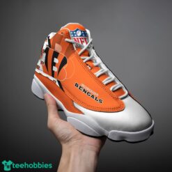 Cincinnati Bengals Air Jordan 13 Shoes Custom Name Sport Team Shoes Product Photo 2
