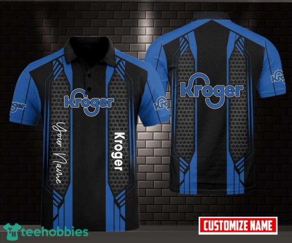 Custom Name Kroger Golf Polo Shift 3D Polo Shirt For Fans Product Photo 1