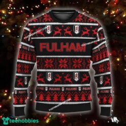 Custom Name NEW Neckline Fulham Knitted Xmas Sweater Gift For Men And Women - EPL Fulham Ugly Christmas Sweater For Men And Women Photo 1