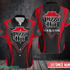 Custom Name Pizza Hut 3D Printed Hawaiian Shirt For Men Women Product Photo 1