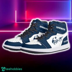 Dallas Cowboys Air Jordan Hightop Shoes New Custom Name For Fans Gift Sneaker - Dallas Cowboys Air Jordan Hightop Shoes Photo 5