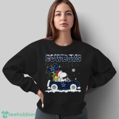 Dallas Cowboys Snoopy And Woodstock Driving Car Cute Snoopy Limited Edition Shirt - Sweatshirt