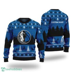 Dallas Mavericks Merry Xmas Sweater For Dallas Mavericks Fans Sweater - Mockup Sweater 3D