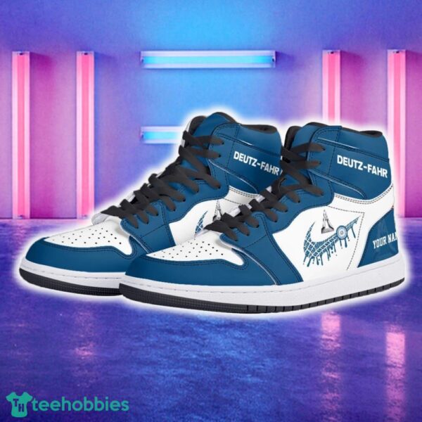 Deutz Fahr Car Air Jordan 1 Hightop Shoes New For Fans Gift AJ1 Sneaker Custom Name - Deutz_Fahr Air Jordan 1 Hightop Shoes_5