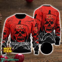 Dos Equis Halloween Pumpkin Ugly Christmas Sweater Gift Ideas Product Photo 1
