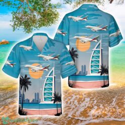 Emirates (airline) A380-800 AOP Hawaiian Shirt Product Photo 1